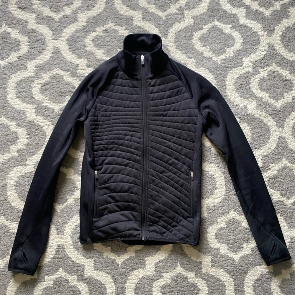 Women’s Peloton Black Quilted Jacket